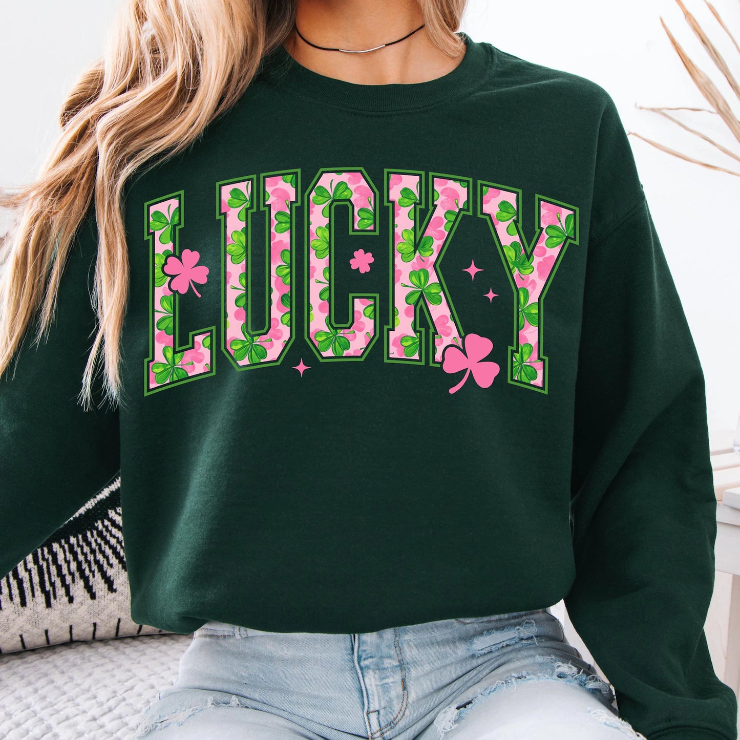 Long Sleeve - "Lucky Clover"